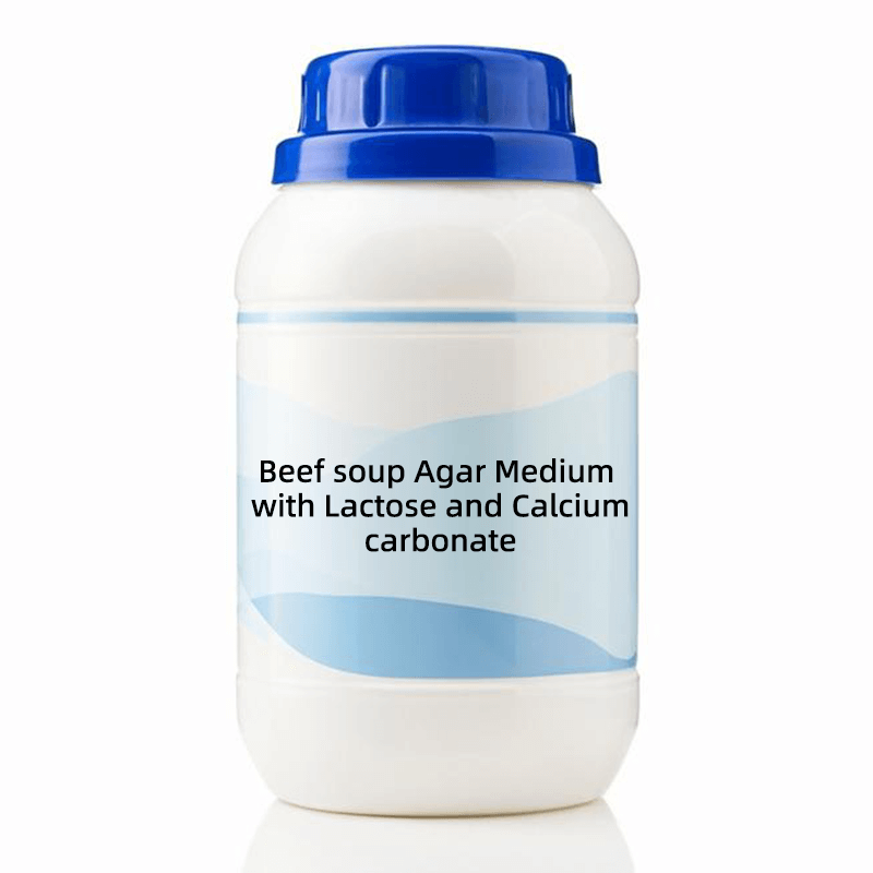 250g bottle of Beef Soup Agar Medium with Lactose and Calcium Carbonate for lactic acid bacteria enumeration