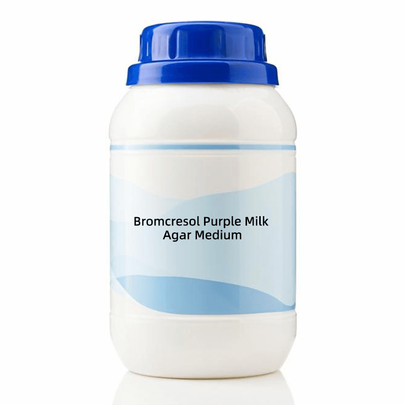 250g bottle of Bromcresol Purple Milk Agar Medium for lactobacilli cultivation