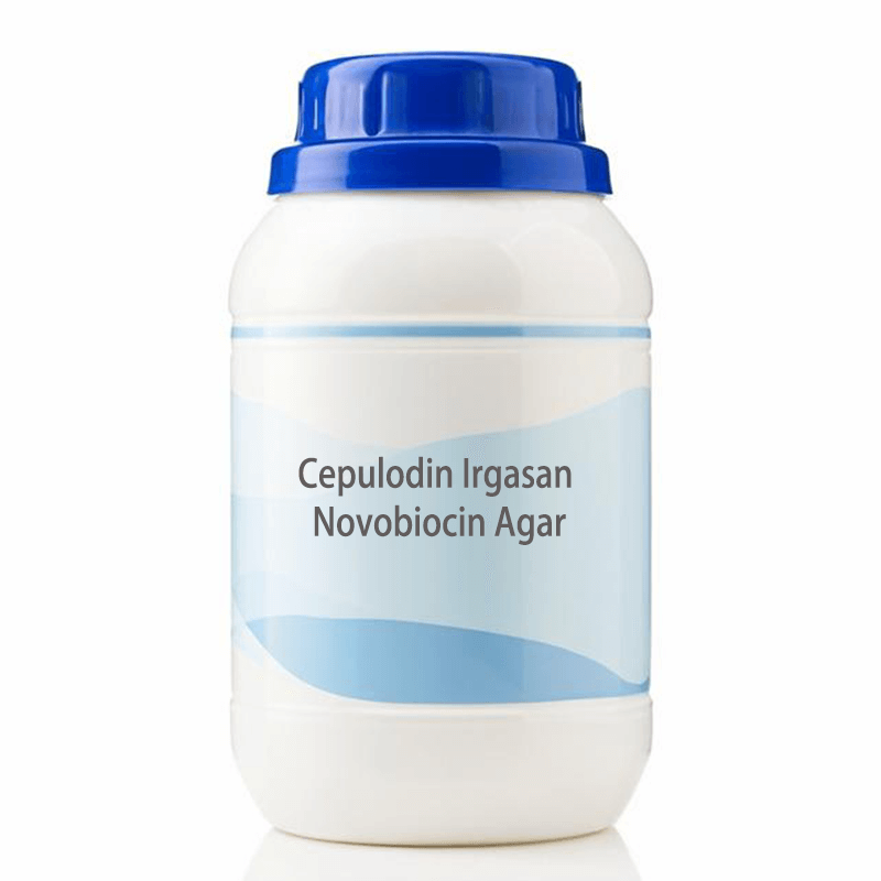 Sealed bottle of CIN-1 Selective Agar Base powder with supplement requirement - 250g for bullseye colony formation