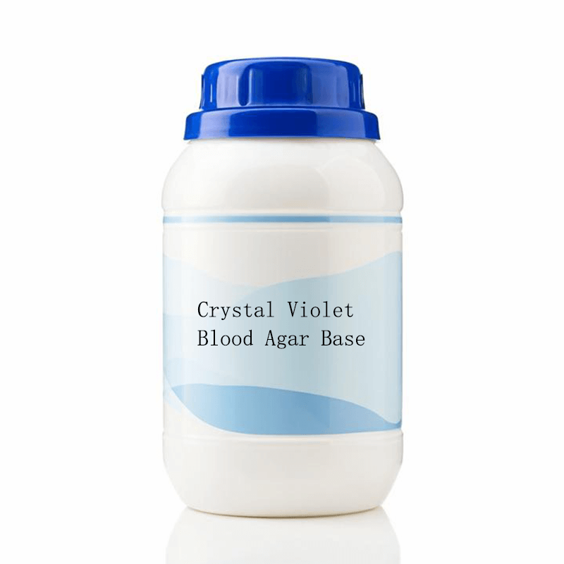 Sealed bottle of Crystal Violet Blood Agar Base powder with blood supplement requirement - 250g for Yersinia pestis
