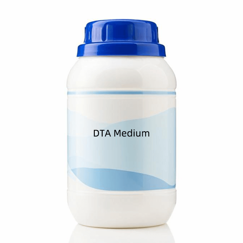 250g bottle of DTA Medium (Dextrose Tryptone Agar) for thermophilic aerobic spore count testing in milk and dairy microbiology laboratories