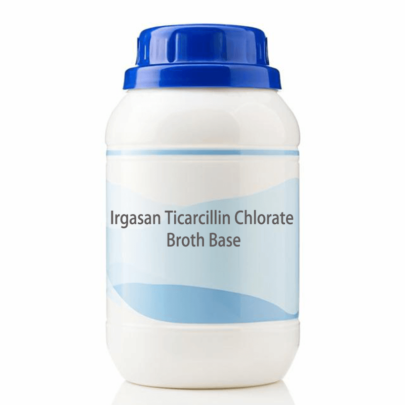 Sealed bottle of ITC Broth Base powder with additive vials - 250g for selective Yersinia culture
