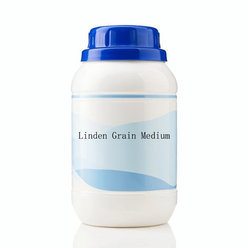Sealed bottle of Linden Grain Medium powder for beverage QC