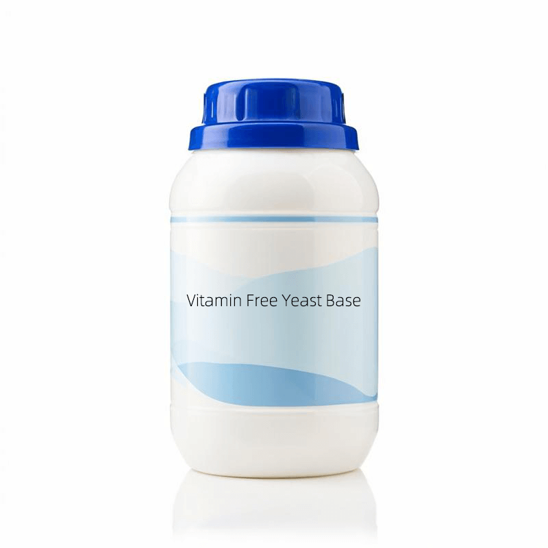 Dehydrated Vitamin Free Yeast Base powder, 250g container for yeast classification by vitamin utilization